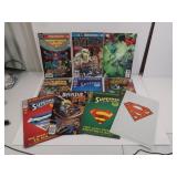 Lot of 10 comic Magazines G-EX including Superman