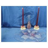 Mikasa Serving Platter,Candle Sticks&more
