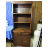 Wood Hutch-29x12x73"H