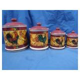 Set of Chicken Canisters
