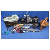 Harley Davidson Motorcycle Phone,Alum Alligator