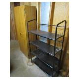 Metal Shelving Unit(29x1x48"H),Pressed Wood