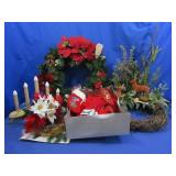 Christmas Dï¿½cor-Werathers,Tree Decorations&more