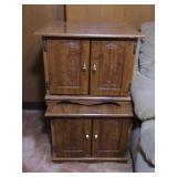 2 Pressed Wood End Tables-23x21x18"H