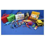 Vintage Fisher Price Cash Register,Tonka Soft Toy