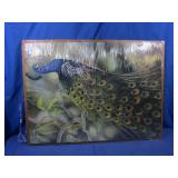 Assembled Peacock Puzzle