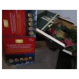 Christmas Wreath, Holiday Pathway Markers