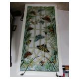 Butterfly Themed Stained Glass Window