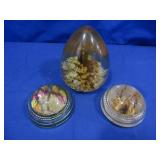 Vintage Glass Paperweights