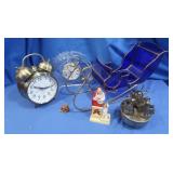 Mantle&Alarm Clocks,Stain Glass,Sleigh&more