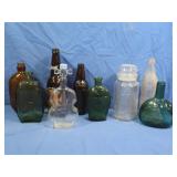 Vintage Bottle Lot incl Try Me Soda Bottle