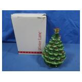 Battery Operated Ceramic Christmas Tree