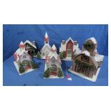Lot of Christmas Houses