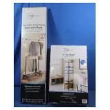 Mainstays Adjustable 2-Tier Rolling Garmet