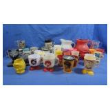 Plastic & Glass Mugs inc. Koolaid Pitchers