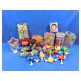 Lot of M&M memorabilia & Collectibles
