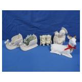 Porcelain & Ceramic Christmas Decor