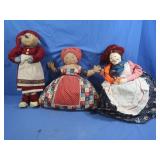 Cloth & Christmas Dolls