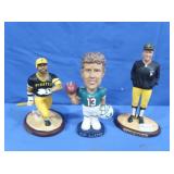 Dan Marino Bobblehead,Dave Parker&Chuck Tanner