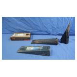 Splitting Wedges,Empty 7mm Rem Mag Casings