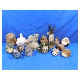 Decorative Hedgehog figures