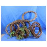Asst. Grapevine Wreaths