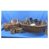 Asst. of Wicker Baskets