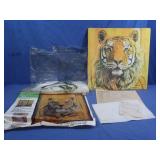 Tiger Design Quilt Picture