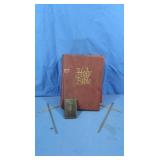 Lg Family Bible,2 Metal Crosses&1 sm Prayer Book