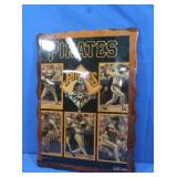Pittsburgh Pirates Wall Clock-has Crack and does