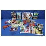 Baseball Cards&Jesse Owens Postcard