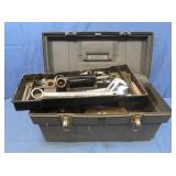 Plastic stack-on Toolbox 22x10x10.5"