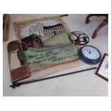 Home Decor Lot-wall clock,tapestry & more