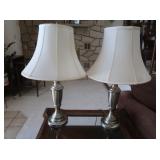 2 - 27" tall Table Lamps