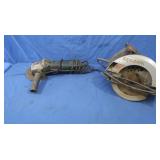 Electric Skill Circular Saw & Metabo Grinder