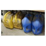 Plastic Fuel Cans 5 gal
