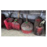 Plastic Gas Cans, 2.5 gal