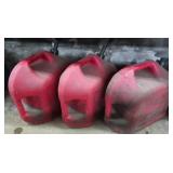 Plastic Gas Cans, 5 gal