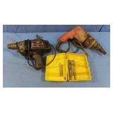 Electric drills-Sears(works) & Milwaukee(does not