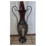 Metal Vase-61"H