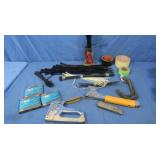 Staple guns, staples zip ties & more