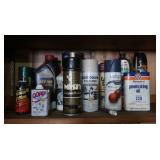 Spray paint, Penetrating Oil, Brake Fluid&more
