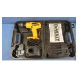 Dewalt cordless drill with Battery Charger - No