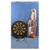 Haley electric dartboard approx 19x16" and V