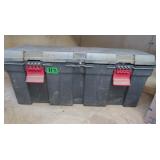 Lg. Rubbermaid toolbox 35x12x15"