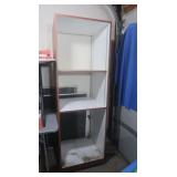 Particle Board Shelf Unit,25.75x24x76"H,Open Back