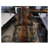 Upholstered Reclining Armchair,32x33x36"