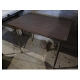 Wood&Metal Table 30x19x27"H