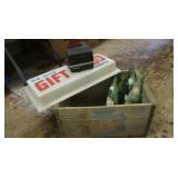 Wood Canada Dry Crate,Vintage Gift Bond Stamp