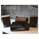 Scott AM/FM Stereo Receiver,2 Speakers